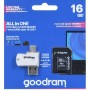 Goodram M1A4-0160R12 memory card 16 GB MicroSDHC Class 10 UHS-I