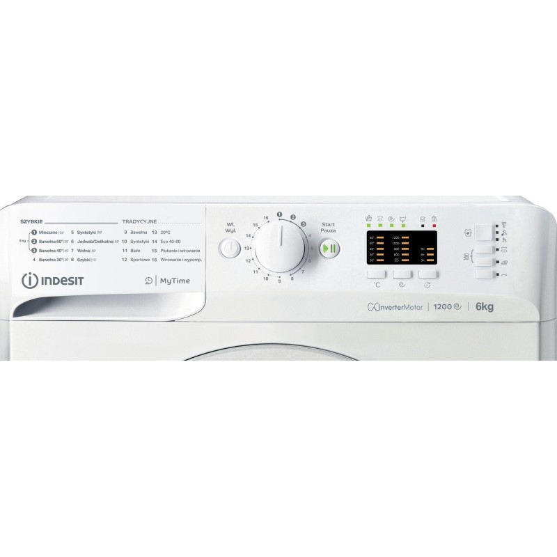 Washing machine INDESIT MTWSA 61294 W PL Washing machine INDESIT MTWSA 61294 W PL