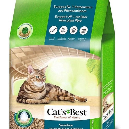 Cat's Best Wooden Cat Litter Sensitive - 20 l Cat's Best Wooden Cat Litter Sensitive - 20 l