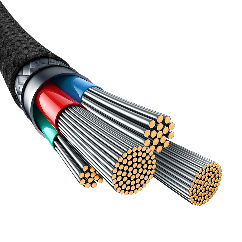 Baseus Unbreakable USB A to USB C cable 2 m 100 W Black Baseus Unbreakable USB A to USB C cable 2 m 100 W Black