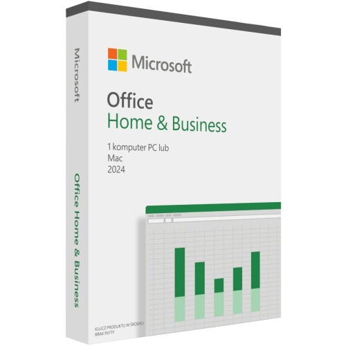 Microsoft® Office Home and Business 2024 Polish EuroZone 1 License Medialess, Polish