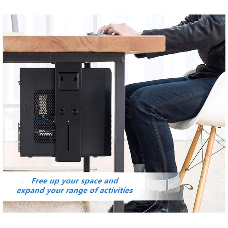 Techly ICA-CS 66 CPU holder Under desk CPU holder Black Techly ICA-CS 66 CPU holder Under desk CPU holder Black