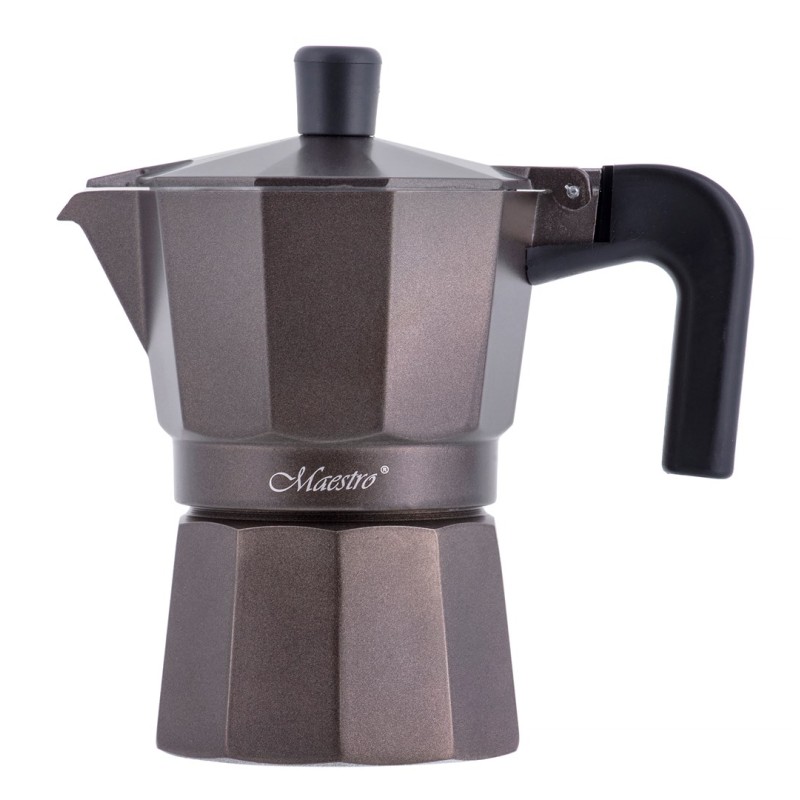 Maestro 3 cup coffee machine MR-1666-3-BROWN brown