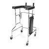 Four-wheel aluminium stand