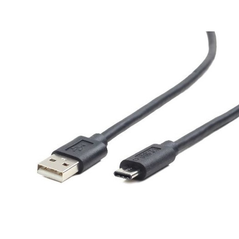 Gembird USB-A/USB-C, 1m USB cable USB 2.0 USB A USB C Black Gembird USB-A/USB-C, 1m USB cable USB 2.0 USB A USB C Black