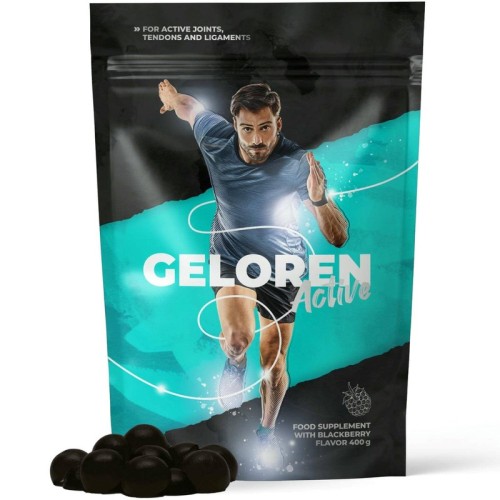 GELOREN Active Blackberry - gummies for humans for joints with collagen and vitamin c - 90 pcs GELOREN Active Blackberry - gummies for humans for joints with collagen and vitamin c - 90 pcs