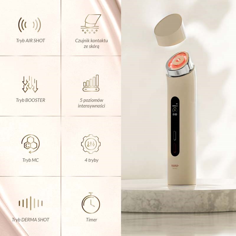 A MULTIPURPOSE FACIAL CARE DEVICE WITH MICROCURRENT AND SKIN REJUVENATION TECHNOLOGY A MULTIPURPOSE FACIAL CARE DEVICE WITH MICROCURRENT AND SKIN REJUVENATION TECHNOLOGY