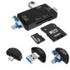 VAKOSS CARD READER 6IN1 USB A / MICRO USB / USB C / SD / MICRO SD / USB TC-R425X