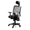 Ergonomic office chair SAGA PLUS black Ergonomic office chair SAGA PLUS black