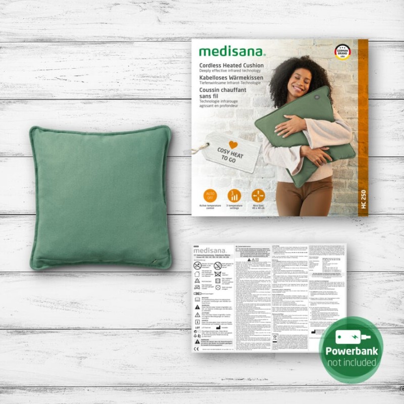 Medisana HC 250 Interior Line electric cushion (green) Medisana HC 250 Interior Line electric cushion (green)