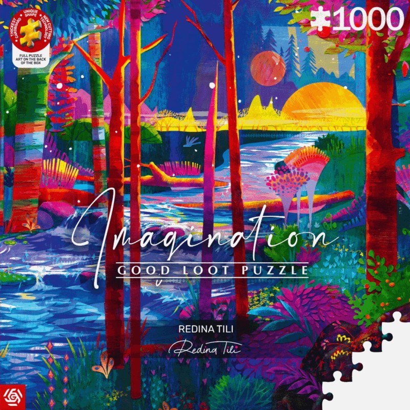 Puzzle Good Loot Imagination - Redina Tili: Sleeping Giants 1000 pc(s) Puzzle Good Loot Imagination - Redina Tili: Sleeping Giants 1000 pc(s)