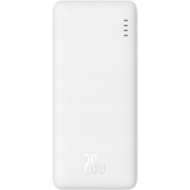 Baseus Airpow Lithium polymer power bank 10000 mAh 20 W White Baseus Airpow Lithium polymer power bank 10000 mAh 20 W White