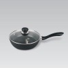 Maestro MR-1205-28 Frying pan with lid, 28 cm, black