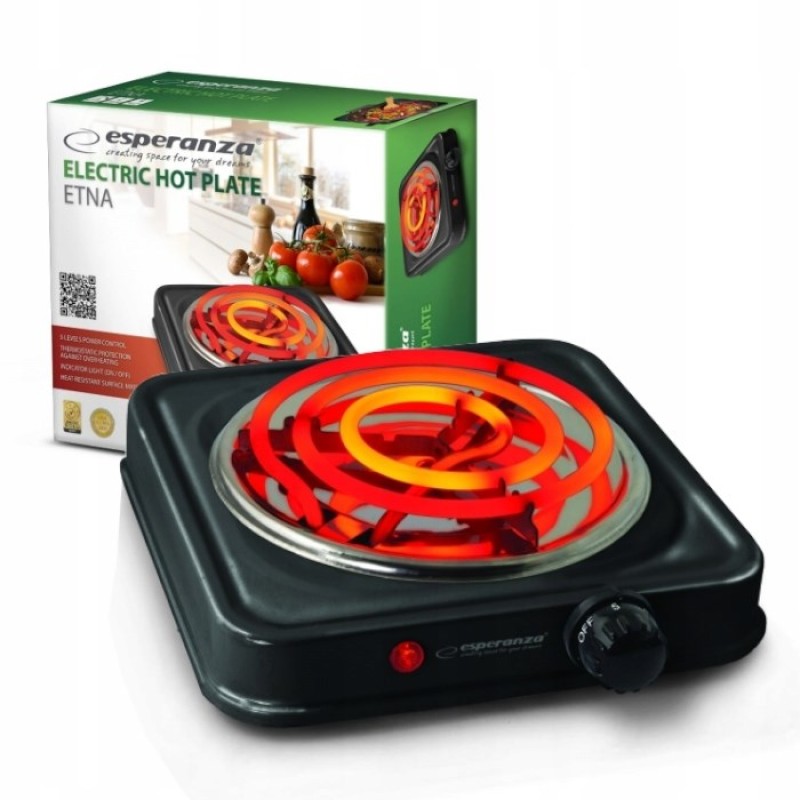 Esperanza EKH012K Black electric stove Esperanza EKH012K Black electric stove