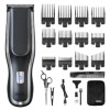 Wahl Self-Clip 360 Black, Silver Lithium-Ion (Li-Ion)