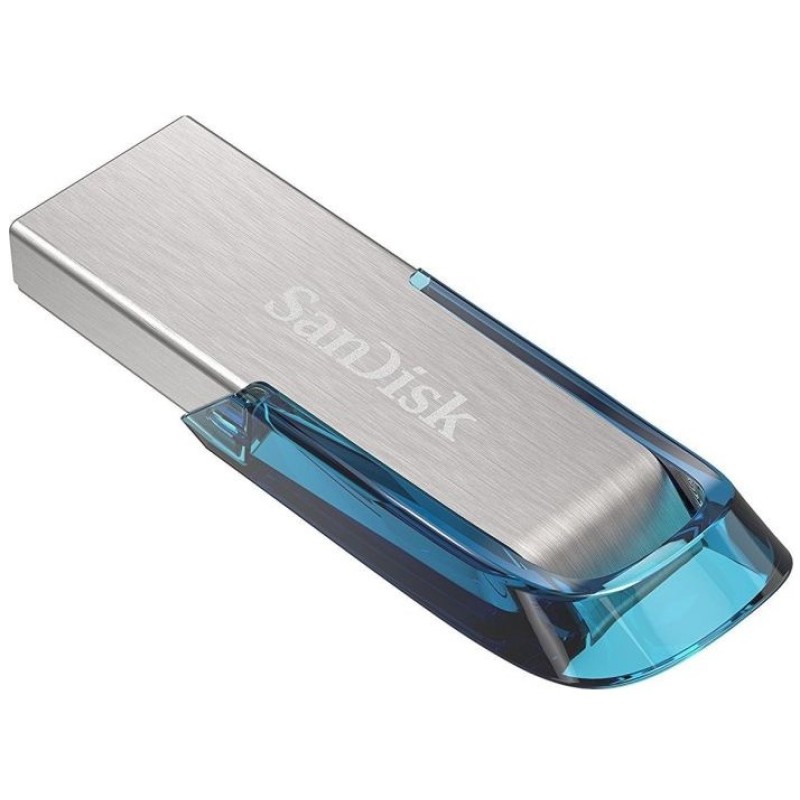 SanDisk Ultra Flair USB flash drive 128 GB USB Type-A 3.2 Gen 1 (3.1 Gen 1) Blue, Silver SanDisk Ultra Flair USB flash drive 128 GB USB Type-A 3.2 Gen 1 (3.1 Gen 1) Blue, Silver
