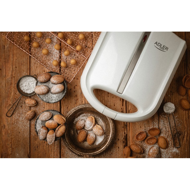 Peanut/cookie toaster (24 pieces) Adler AD 3039 white Peanut/cookie toaster (24 pieces) Adler AD 3039 white