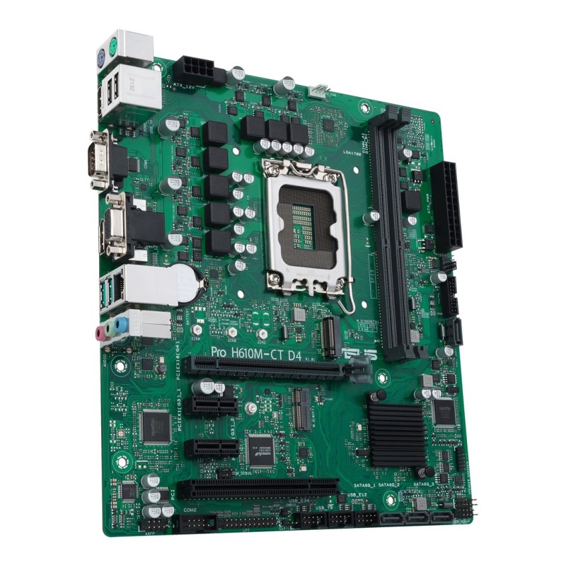 ASUS PRO H610M-C D4-CSM Intel H610 LGA 1700 micro ATX ASUS PRO H610M-C D4-CSM Intel H610 LGA 1700 micro ATX