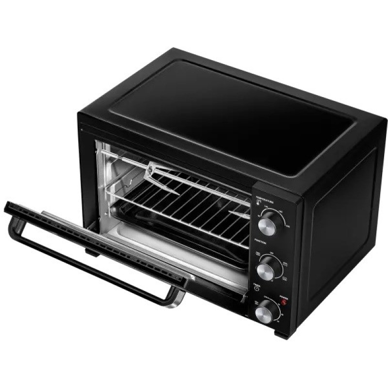 Electric oven MPM MPE-17/T 48 L 1800 W Black Electric oven MPM MPE-17/T 48 L 1800 W Black