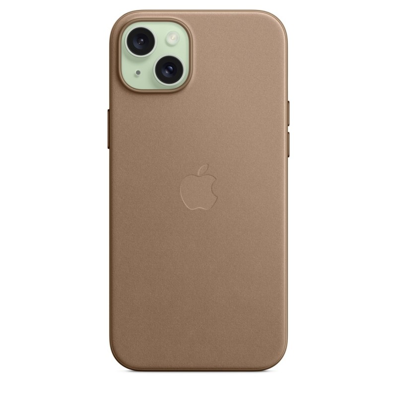 Apple iPhone 15 Plus FineWoven Case with MagSafe - Taupe Apple iPhone 15 Plus FineWoven Case with MagSafe - Taupe