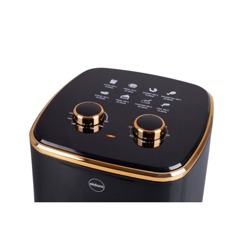 ELDOM FRITTA fat-free fryer, capacity 5.0 l, adjustable temp., clock, 1500 W ELDOM FRITTA fat-free fryer, capacity 5.0 l, adjustable temp., clock, 1500 W