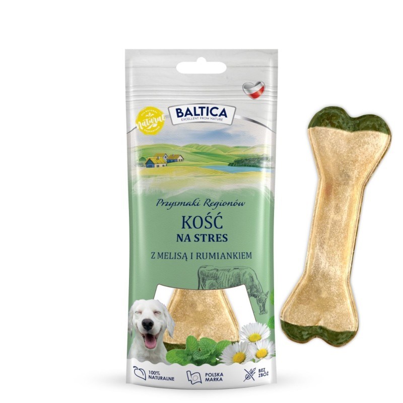 BALTICA Przysmaki regionów Chewing bone Stress - dog treat - 1