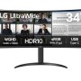 LG 34WR50QK-B computer monitor 86.4 cm (34