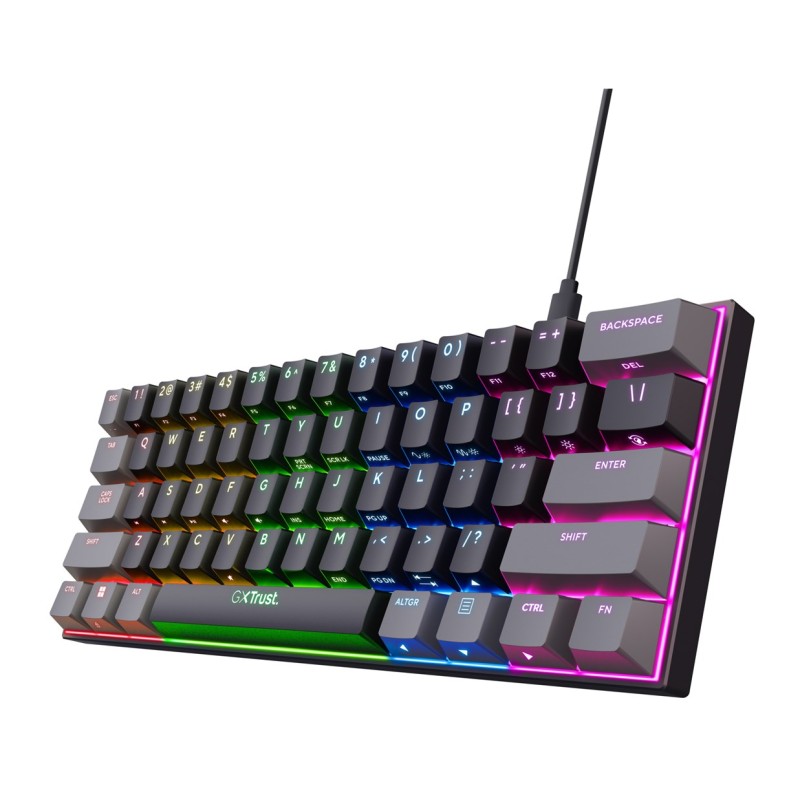 Trust GXT 867 Acira keyboard Gaming USB QWERTY US English Black Trust GXT 867 Acira keyboard Gaming USB QWERTY US English Black
