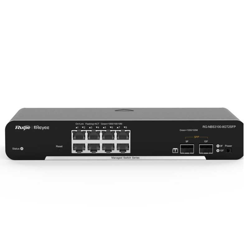 Switch Ruijie Reyee RG-NBS3100-8GT2SFP Switch Ruijie Reyee RG-NBS3100-8GT2SFP