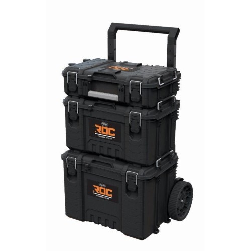 SET OF 3 TOOLBOXES ROC PRO GEAR 2,0 KETER SET OF 3 TOOLBOXES ROC PRO GEAR 2,0 KETER