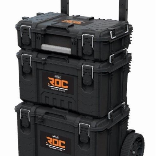 SET OF 3 TOOLBOXES ROC PRO GEAR 2,0 KETER