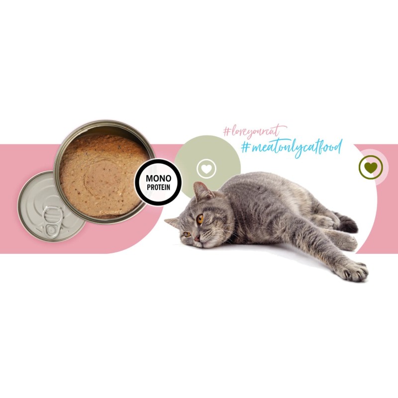 3COTY Turkey Senior - wet cat food - 80g 3COTY Turkey Senior - wet cat food - 80g