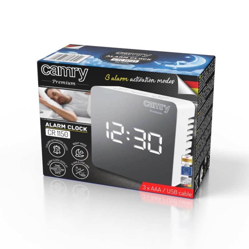CAMRY CR 1150w LED Alarm Clock CAMRY CR 1150w LED Alarm Clock