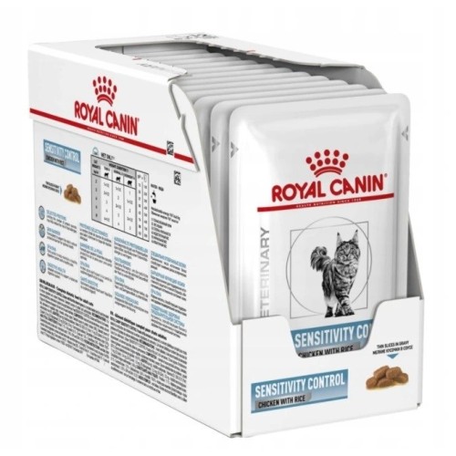 ROYAL CANIN Sensitivity Control Wet cat food Chunks in sauce Chicken with Rice 12x85 g ROYAL CANIN Sensitivity Control Wet cat food Chunks in sauce Chicken with Rice 12x85 g
