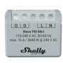 Shelly Qubino Wave PM Mini Smart switch Grey