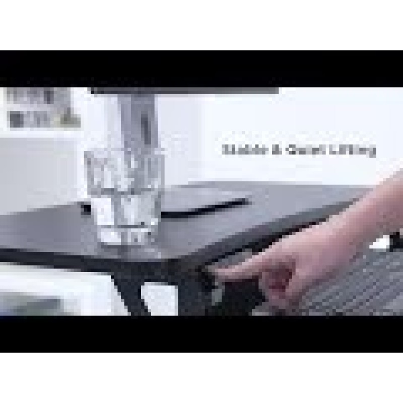 Maclean MC-835 Portable Desk Electric Height Adjustable 72 -122cm max. 37 kg Control Panel Sit Stand Work Station Maclean MC-835 Portable Desk Electric Height Adjustable 72 -122cm max. 37 kg Control Panel Sit Stand Work Station