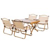 Folding camping garden table DREVO 90cm Folding camping garden table DREVO 90cm