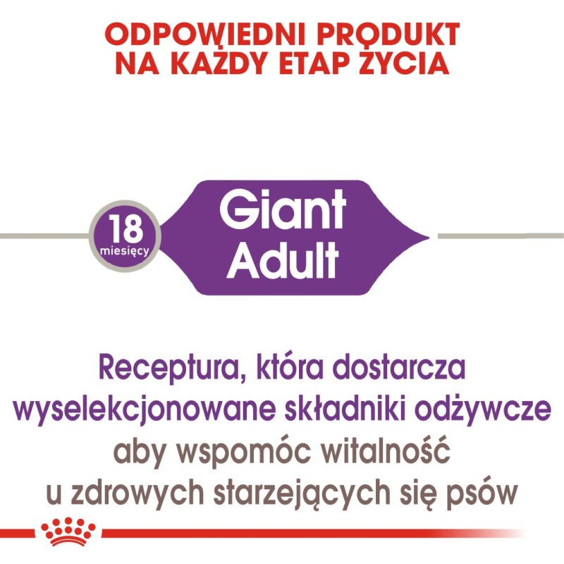 ROYAL CANIN Giant Adult - dry dog food - 15 kg ROYAL CANIN Giant Adult - dry dog food - 15 kg