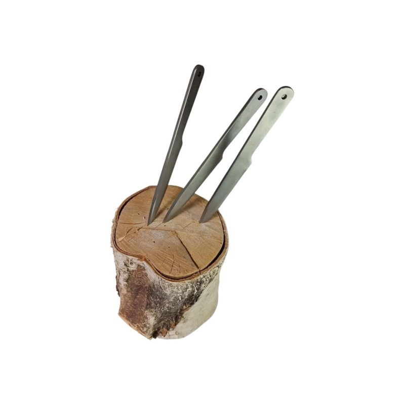 KAL22-SR - Throwing knives, 3 pieces, silver KAL22-SR - Throwing knives, 3 pieces, silver