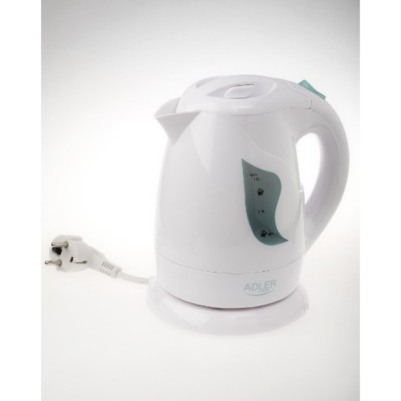 Adler AD 08 w electric kettle 1 L 850 W White Adler AD 08 w electric kettle 1 L 850 W White