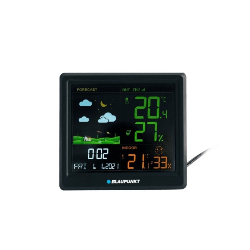 Blaupunkt weather station WS25BK black Blaupunkt weather station WS25BK black