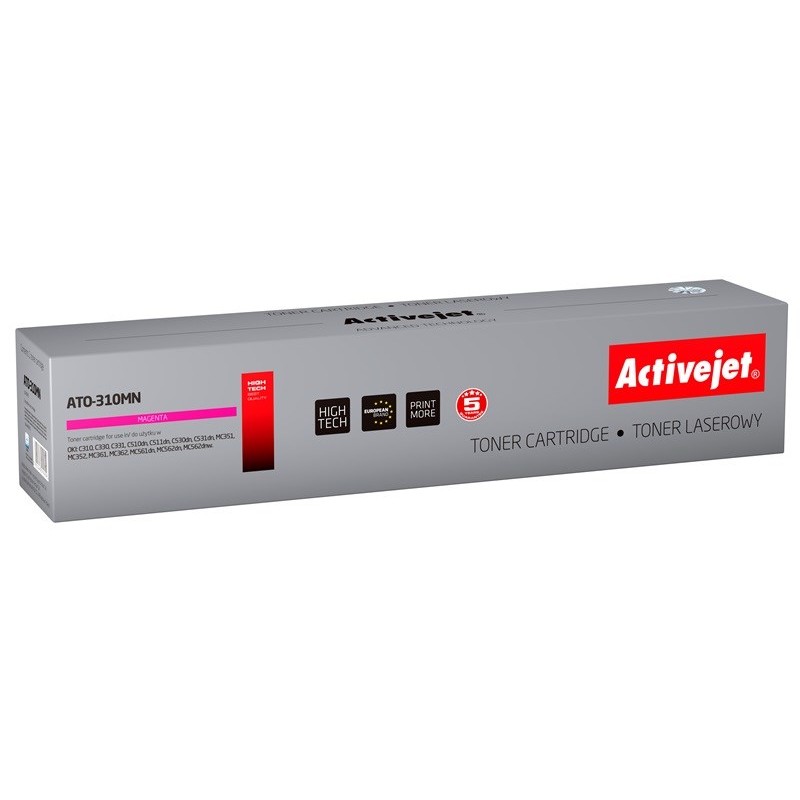 Activejet ATO-310MN toner (replacement for OKI 44469705; Supreme; 2000 pages; magenta)