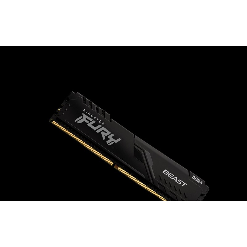 Kingston Technology FURY 16GB 3200MT/s DDR4 CL16 DIMM (Kit of 2) Beast Black Kingston Technology FURY 16GB 3200MT/s DDR4 CL16 DIMM (Kit of 2) Beast Black