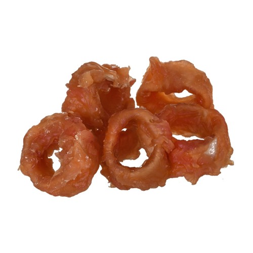 PETITTO Fish and chicken rings - dog treat - 500 g PETITTO Fish and chicken rings - dog treat - 500 g