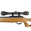 BEEMAN 10620 4.5mm air rifle 1-shot with 6x40 scope wood up to17J