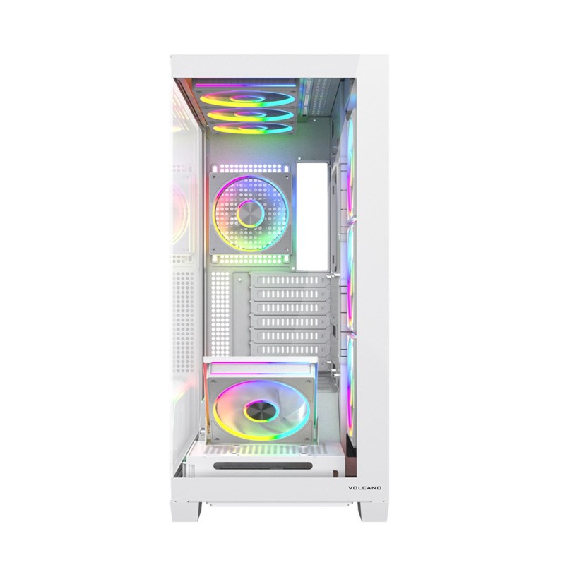 MODECOM VOLCANO STELLAR PLUS ARGB MIDI 8F WHITE MODECOM VOLCANO STELLAR PLUS ARGB MIDI 8F WHITE