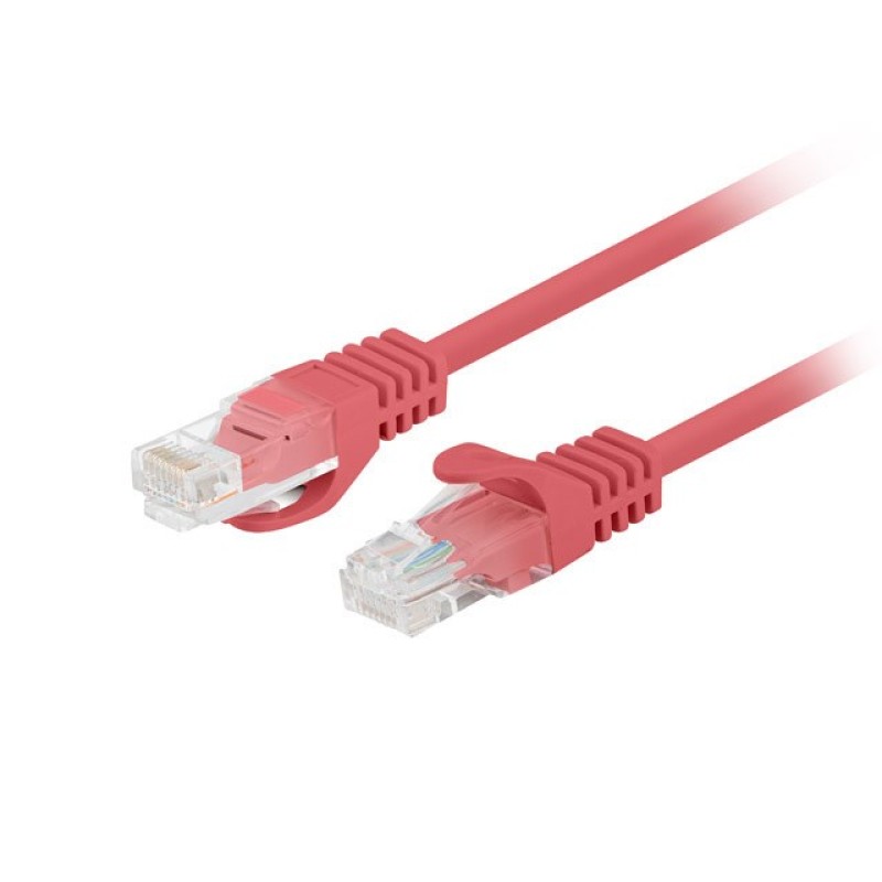 Lanberg PCF6-20CC-0100-R networking cable Red 1 m Cat6 U/UTP (UTP)