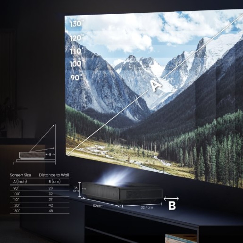PROJEKTOR HISENSE C2 LASER 4K PROJEKTOR HISENSE C2 LASER 4K
