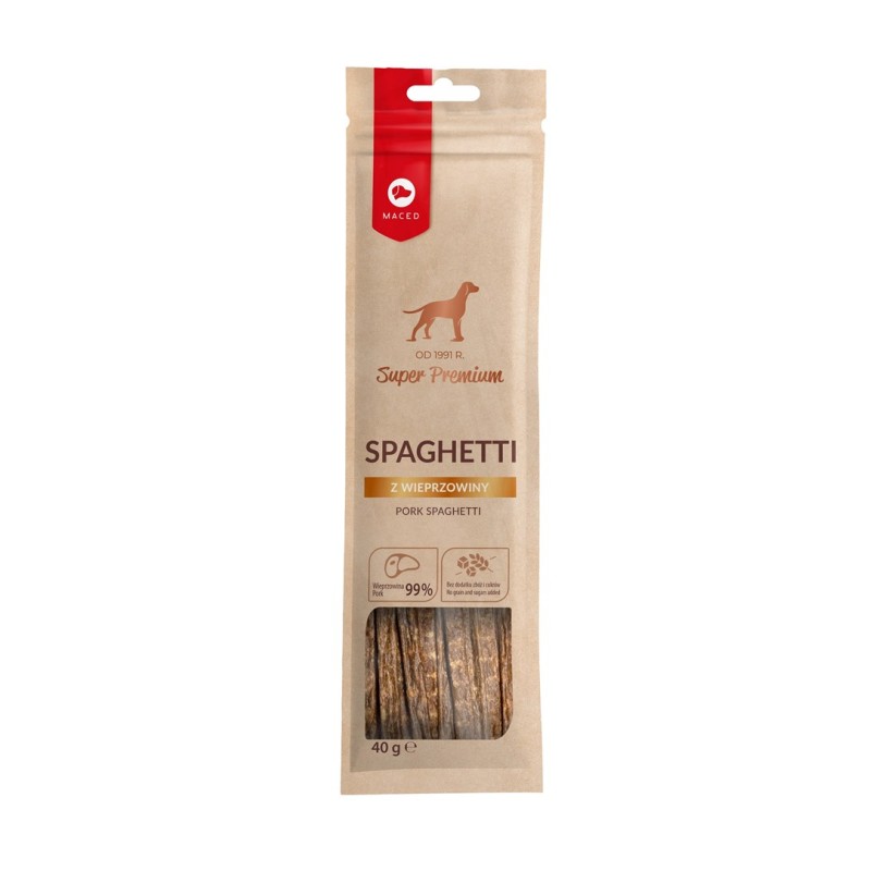 MACED Pork Spaghetti  - Dog treat - 40g