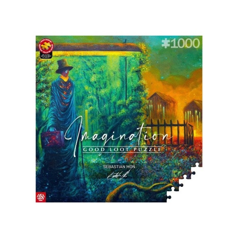 Puzzle Good Loot Imagination - Sebastian Moń: Stationary Traveller II 1000 pc(s) Puzzle Good Loot Imagination - Sebastian Moń: Stationary Traveller II 1000 pc(s)